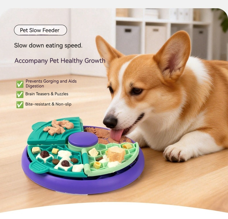 Dog Interactive Puzzle Toy Slo - Pet Zone Supplies review and price